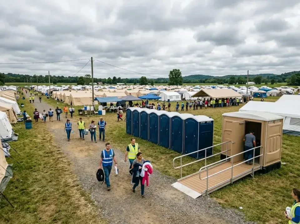 disaster-relief-camp-restrooms-010 — frequently asked questions, Dumpster & Portable Bathrooms Rental in Rockwell, NC